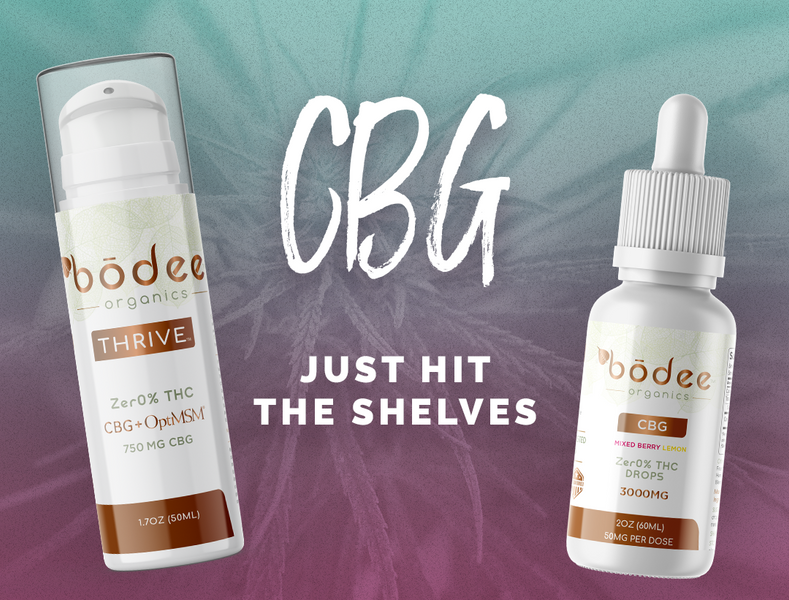 The Next Big Thing in Cannabinoids is Here: Introducing Our Line of CBG Products